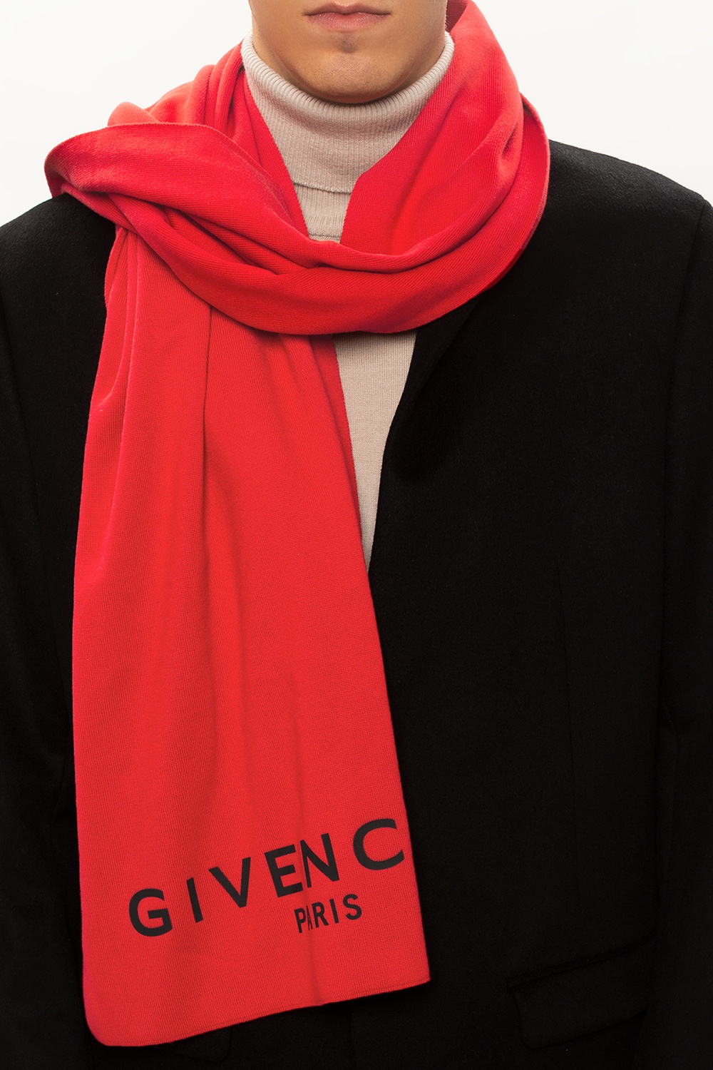 Givenchy red discount scarf